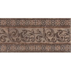 Бордюр 40,2x19,6 Бромли коричневый